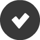 Check round button